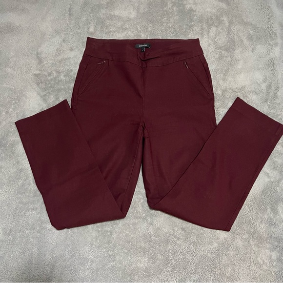 RW&CO | Red Wine Coloured City Legging - Picture 4 of 11